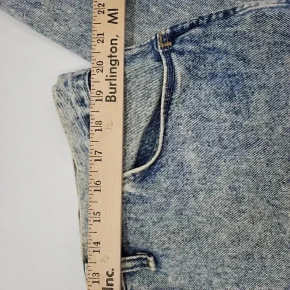 Vintage Rustler Stonewash Acid Jeans Men's Size 44x30 Made in USA - Picture 4 of 8